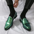 Elegant Men's Leather Loafers with Tassel Design - Comfortable Slip-On Moccasin Shoes for Formal Business and Casual Occasions, Available in Big Sizes 38-48